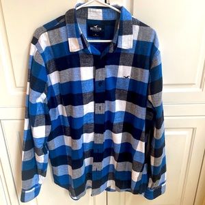 Men’s Hollister XL Flannel Shirt- Like New